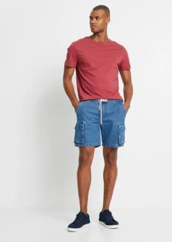 Short En Jean Taille Extensible, Loose Fit 11 Short En Jean Taille Extensible, Loose Fit -Venus Mode Winkel 23016685 ZNkSisPK