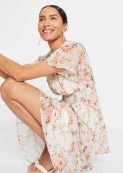 Rainbow Robe Midi Fleurie à Volants 12 Rainbow Robe Midi Fleurie à Volants -Venus Mode Winkel 23017249 Tj99OM48