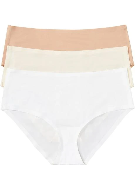 Lot De 3 Culottes Taille Haute Sans Couture Feel Comfort 8 Lot De 3 Culottes Taille Haute Sans Couture Feel Comfort - Afbeelding 6