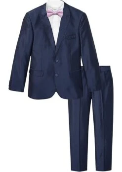 Costume De Marié Slim Fit (Ens. 3 Pces.) : Veste, Pantalon, Nœud