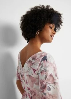 Robe En Chiffon Avec Jacquard -Venus Mode Winkel 23019171 UOa0THY9