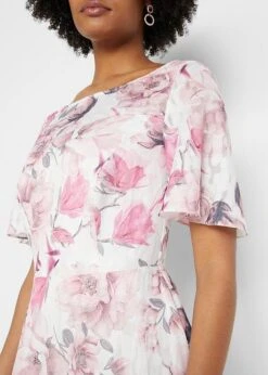 Robe En Chiffon Avec Jacquard -Venus Mode Winkel 23019177 01kXRVRf