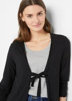 Long Gilet En Jersey Avec Bordure Ondulée 13 Long Gilet En Jersey Avec Bordure Ondulée -Venus Mode Winkel 23019576 4W9iaak7