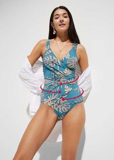 Maillot 1 Pièce Sculptant Grande Stature Avec Polyamide Recyclé, Effet Sculptant Léger 4 Maillot 1 Pièce Sculptant Grande Stature Avec Polyamide Recyclé, Effet Sculptant Léger - Afbeelding 2