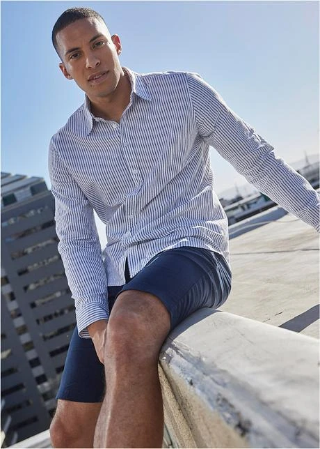 Chemise Manches Longues En Lin Majoritaire Avec Manches Retroussables 9 Chemise Manches Longues En Lin Majoritaire Avec Manches Retroussables - Afbeelding 7