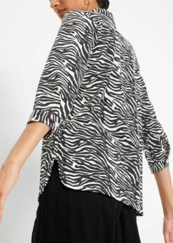 Blouse T-shirt Avec Imprimé Animal, Manches 3/4 13 Blouse T-shirt Avec Imprimé Animal, Manches 3/4 -Venus Mode Winkel 23032801 OzaHGZUf