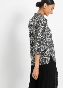 Blouse T-shirt Avec Imprimé Animal, Manches 3/4 10 Blouse T-shirt Avec Imprimé Animal, Manches 3/4 -Venus Mode Winkel 23032804 jLpETJeV