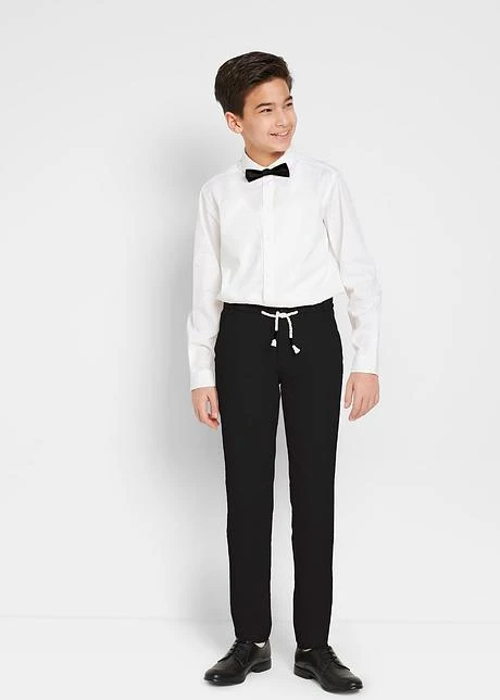 Chino, Chemise Et Nœud Papillon Festif (Ens. 3 Pces.) Garçon 4 Chino, Chemise Et Nœud Papillon Festif (Ens. 3 Pces.) Garçon - Afbeelding 2