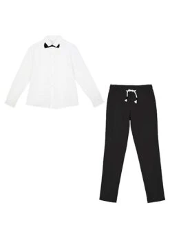 Chino, Chemise Et Nœud Papillon Festif (Ens. 3 Pces.) Garçon 10 Chino, Chemise Et Nœud Papillon Festif (Ens. 3 Pces.) Garçon -Venus Mode Winkel 23036141 m6W6SDdR