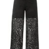 Pantalon En Maille Taille Extensible -Venus Mode Winkel 23038023 hm8aGy4B
