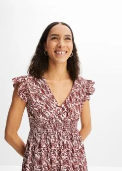 Robe Midi à Manches Papillon 14 Robe Midi à Manches Papillon -Venus Mode Winkel 23039243 g71pvcmx