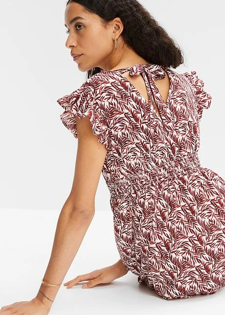 Robe Midi à Manches Papillon 7 Robe Midi à Manches Papillon - Afbeelding 5