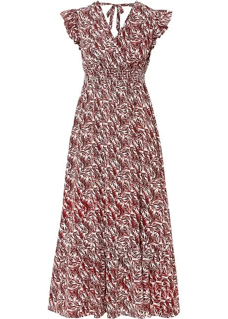 Robe Midi à Manches Papillon 3 Robe Midi à Manches Papillon