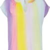 Rainbow Blouse Avec Effet Dégradé En Viscose -Venus Mode Winkel 23039467 Q3j8uwxG