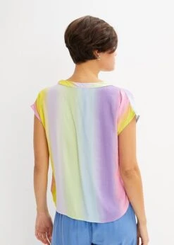 Rainbow Blouse Avec Effet Dégradé En Viscose 11 Rainbow Blouse Avec Effet Dégradé En Viscose -Venus Mode Winkel 23039473 rbnbF9e2