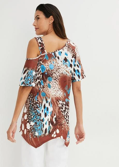 T-shirt Long à Pans 5 T-shirt Long à Pans - Afbeelding 3