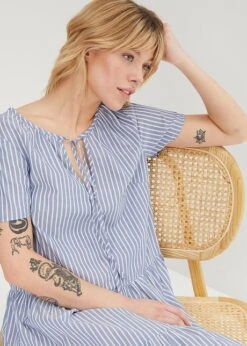 Robe-tunique Estivale, Rayée -Venus Mode Winkel 23041393 8m9Ht9Aw