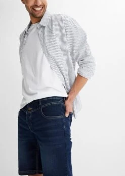 Bermuda En Jean Extensible, Regular Fit -Venus Mode Winkel 23041692 LAY36YcJ