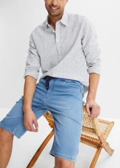 Bermuda En Jogg-jean Confort Pour Le Ventre, Regular Fit -Venus Mode Winkel 23042263 JRadL5HE