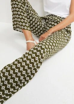 Pantalon à Taille élastiquée Imprimé En Viscose -Venus Mode Winkel 23042427 IhVURWbd