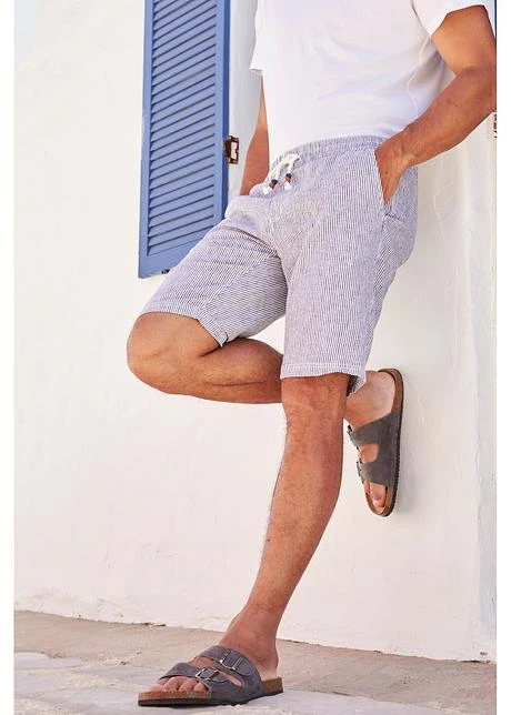 Bermuda En Lin Mélangé, Regular Fit 9 Bermuda En Lin Mélangé, Regular Fit - Afbeelding 7