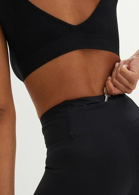 Legging De Sport Avec Poche Dissimulée à La Taille, Longueur Corsaire 8 Legging De Sport Avec Poche Dissimulée à La Taille, Longueur Corsaire - Afbeelding 6