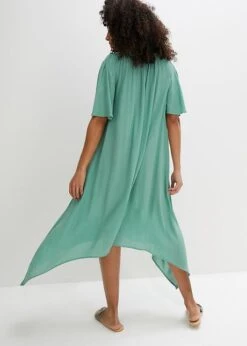 Robe Caftan Longue En Tissu Crêpe, Coupe Ample -Venus Mode Winkel 23043804 IXd5iSau