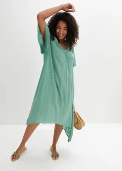 Robe Caftan Longue En Tissu Crêpe, Coupe Ample -Venus Mode Winkel 23043807 rFGcPijK