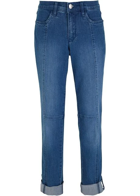 Jean Straight, Taille Moyenne, Retroussable 11 Jean Straight, Taille Moyenne, Retroussable - Afbeelding 9