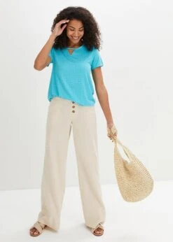 T-shirt Avec élastique, Manches Courtes 12 T-shirt Avec élastique, Manches Courtes -Venus Mode Winkel 23044987 3nuM7n7b