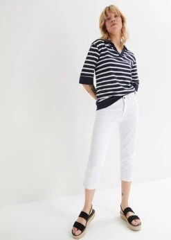 Lot De 2 Jeans Slim, Taille Moyenne, Longueur Genou -Venus Mode Winkel 23045251 x38eyAfR