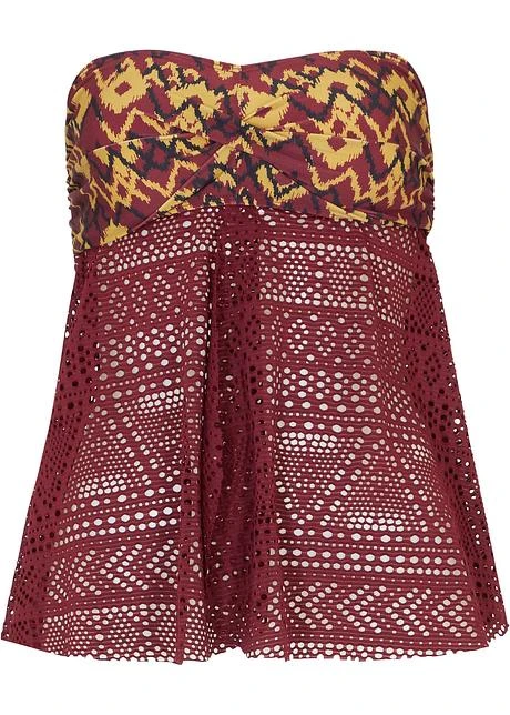 Haut De Tankini Bandeau Avec Polyamide Recyclé 3 Haut De Tankini Bandeau Avec Polyamide Recyclé