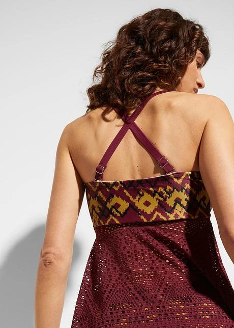 Haut De Tankini Bandeau Avec Polyamide Recyclé 5 Haut De Tankini Bandeau Avec Polyamide Recyclé - Afbeelding 3