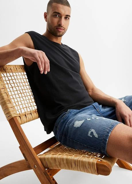 Short Long En Jean, Loose Fit 8 Short Long En Jean, Loose Fit - Afbeelding 6