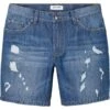 Short Long En Jean, Loose Fit -Venus Mode Winkel 23048387 7q7pmpW9