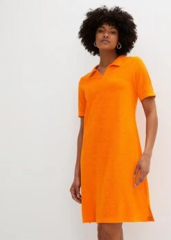 Robe En Tissu éponge Avec Col Polo 11 Robe En Tissu éponge Avec Col Polo -Venus Mode Winkel 23048712 B8GYsRZj
