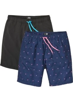 Lot De 2 Bermudas De Plage, Regular Fit