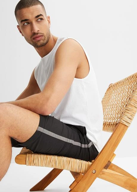 Lot De 2 Bermudas De Plage Avec Rayures Latérales, Regular Fit 7 Lot De 2 Bermudas De Plage Avec Rayures Latérales, Regular Fit - Afbeelding 5