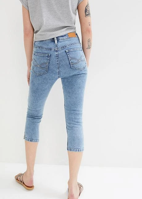 Jean Skinny, Taille Moyenne, Longueur Genou, Extensible 5 Jean Skinny, Taille Moyenne, Longueur Genou, Extensible - Afbeelding 3