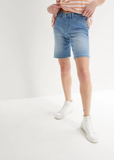 Short En Jean Confort Stretch 4 Short En Jean Confort Stretch - Afbeelding 2