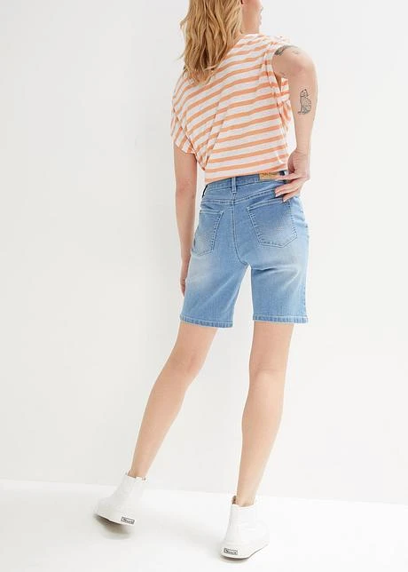 Short En Jean Confort Stretch 5 Short En Jean Confort Stretch - Afbeelding 3