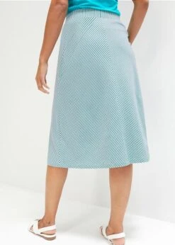 Jupe En Jersey à Rayures, Longueur Genou -Venus Mode Winkel 23050542 5HAWYkFH