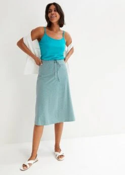 Jupe En Jersey à Rayures, Longueur Genou -Venus Mode Winkel 23050565 9J3OBs8V