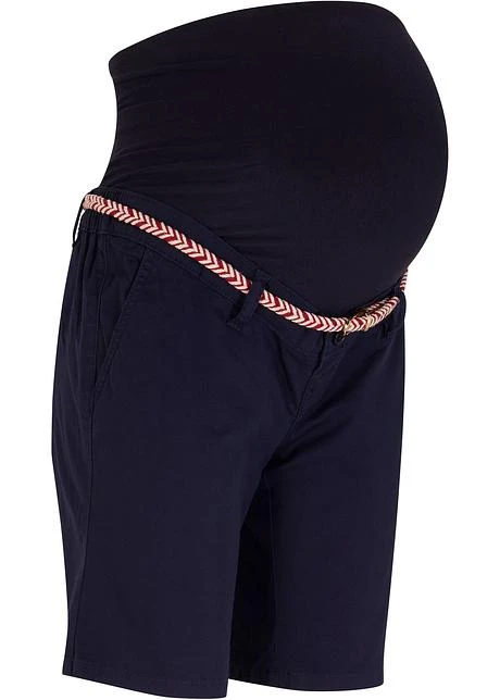 Short Chino De Grossesse Avec Ceinture 3 Short Chino De Grossesse Avec Ceinture