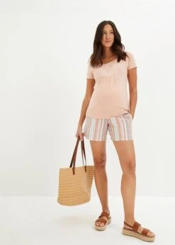 Short De Grossesse En Lin Majoritaire -Venus Mode Winkel 23052563 Ugycur9Y