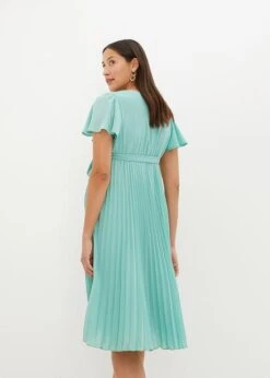 Robe De Grossesse Avec Jupe Plissée -Venus Mode Winkel 23053012 QZ4CajAl