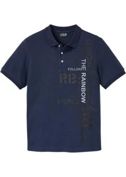 Rainbow Polo Slim Fit Facile D'entretien En Coton -Venus Mode Winkel 23054562 WwRaz9fa