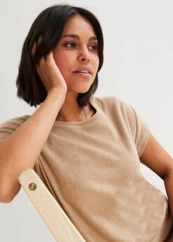 Robe T-shirt En Tissu éponge -Venus Mode Winkel 23059406 L2hUkuRs