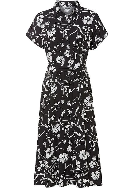 Robe-chemise Imprimée En Viscose 3 Robe-chemise Imprimée En Viscose