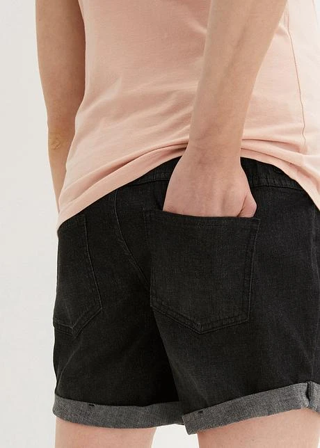 Short En Jean Paper Bag De Grossesse 8 Short En Jean Paper Bag De Grossesse - Afbeelding 6